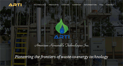 Desktop Screenshot of americanrenewabletech.com